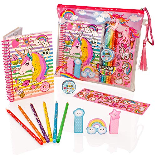 Unicorn stationary set for girls