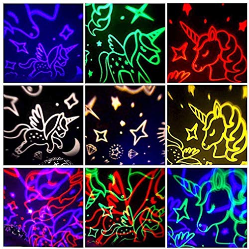 Projector Night Light Unicorns & Stars