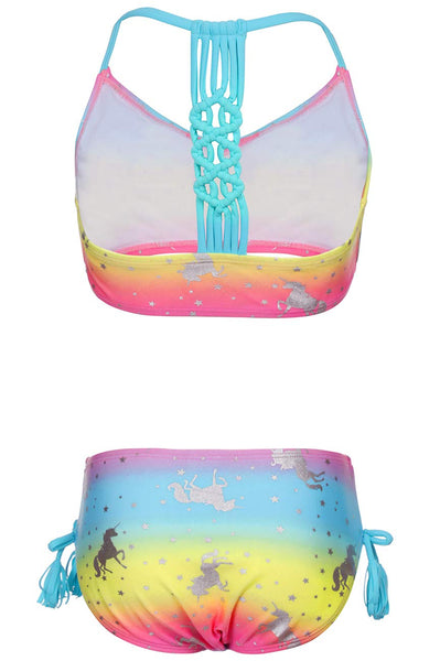 unicorn tankini swimwear - kids