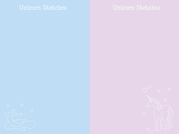 Unicorn Scratch and Sketch - Activity Book for Kids