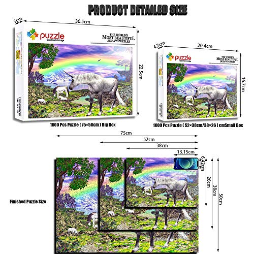 Large Unicorn Jigsaw Puzzles For Adults & Children