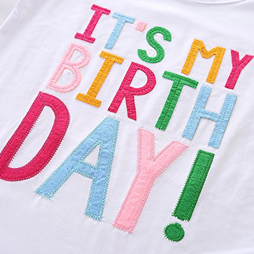 Baby Girls Birthday Tutu Outfit | Toddler Cake Smash | Unicorn Rainbow Ballet Tulle Dress