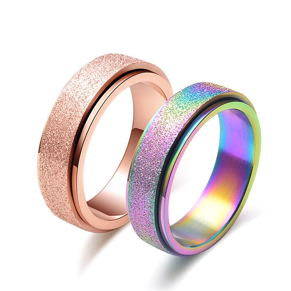 Rainbow Unicorn Ring For Girls and Women - Glittery Sparkle