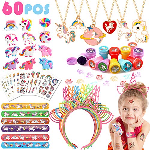 60Pcs Unicorn Party Bag Fillers | Kids Party | Unicorn Gifts