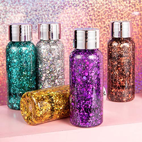 Unicorn Glitter Body Gel Silver