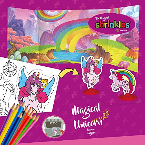 Shrinkles Magical Unicorn Shrink Plastics Crafts Set
