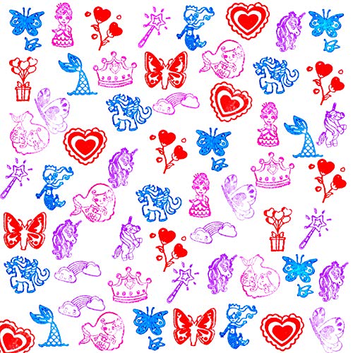 Assorted Ink Stamps | Unicorn Design