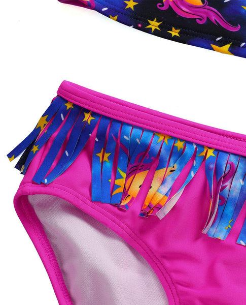 unicorn tankini bottoms for kids swimming