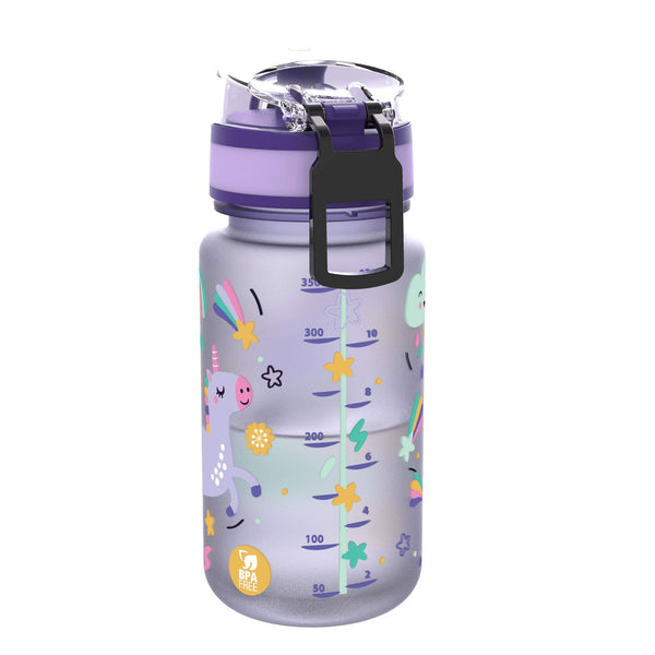 leak proof water bottle - unicorns