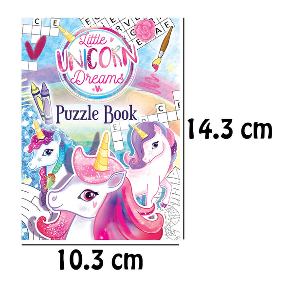 Unicorn Party Bag Fillers - Puzzle Books
