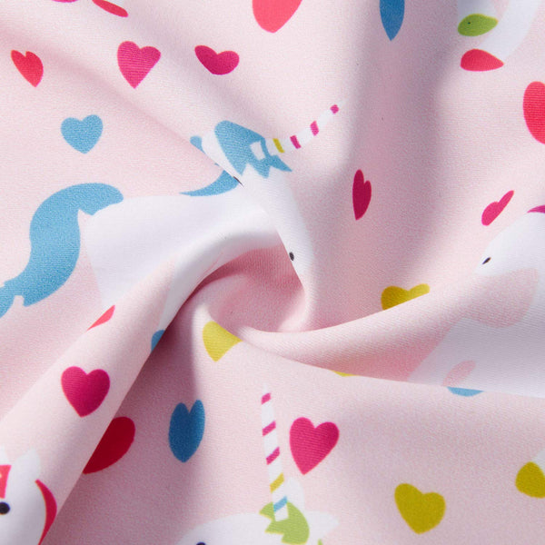 unicorn theme found on swim suit