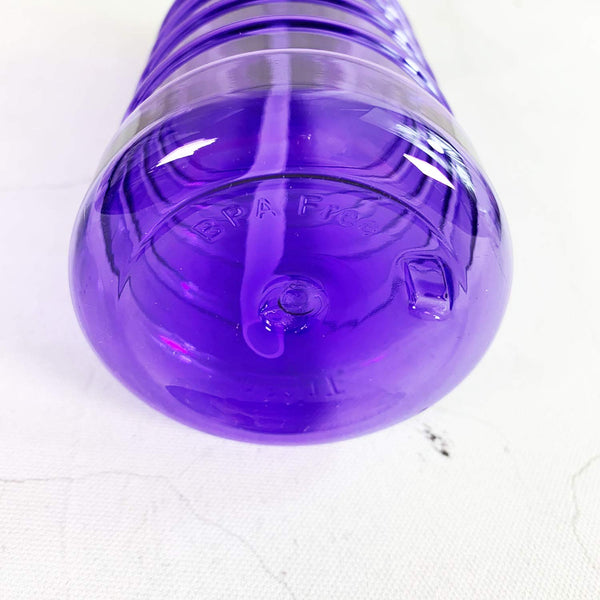 Personalised Plastic Drinks Water Bottle Kids UNICORN on Purple Bottle School Design (800ML)