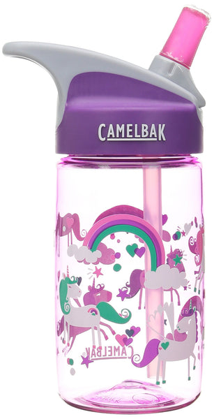 unicorn kids bottle with sippy straw
