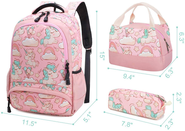 Unicorn Backpack Set