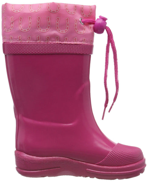 BECK Unicorn Girls Wellington Boots Wellies - Pink