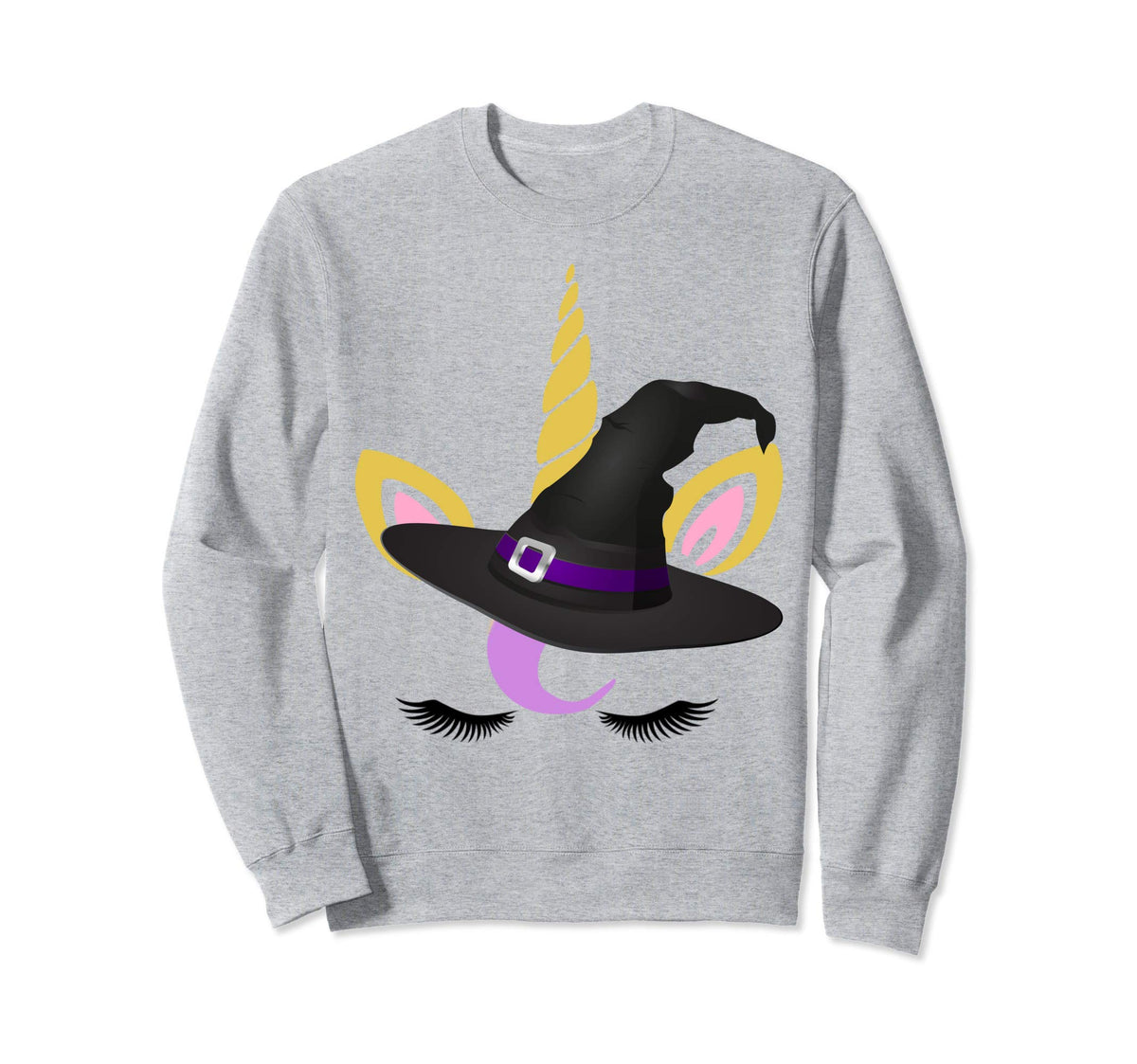 Unicorn Witch Girls Halloween Unicorn Costume Sweatshirt Jumper All Things Unicorn 9477