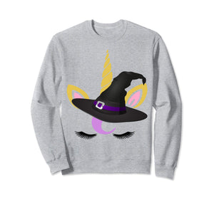 unicorn witch halloween jumper