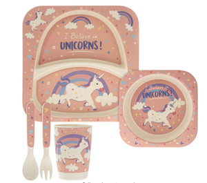 Unicorn Dinner Set for Kids