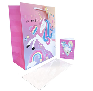 Unicorn Gift Bag Set