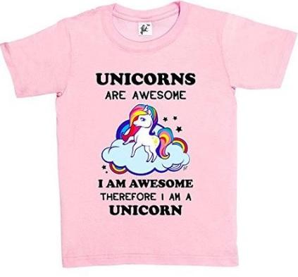 Unicorn T-Shirts &amp; Long Sleeved Tops For Kids
