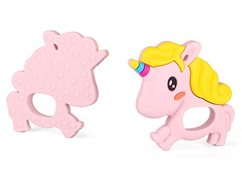 Pink Unicorn Babies Teether 