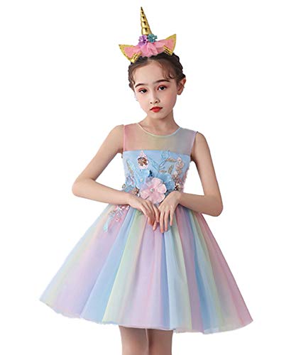Cute Unicorn Party Dress For Special Occasions