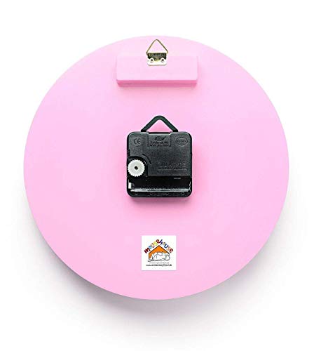 Unicorn Wall Clock - Pink - For Kids