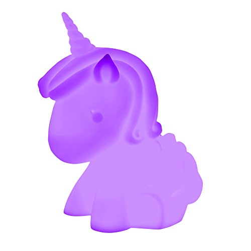 Fizz Creations Unicorn Mood Night Light - Purple