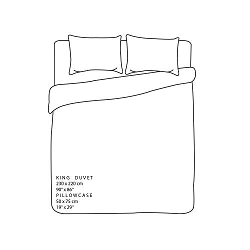 Unicorn Design | Sleepdown Duvet Cover Set | Queen Sized
