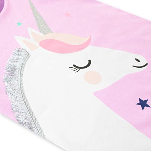 Girls Unicorn T-Shirt | Pink & Purple 