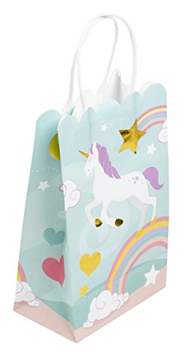 24-Pack Rainbow Unicorn Party Favour Bags Paper Gift Bag