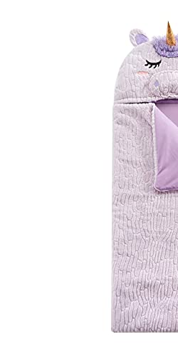Lilac Unicorn Sleeping Bag For Kids | Children 