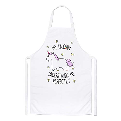 My Unicorn Understands Me Chefs Apron | Gift Idea