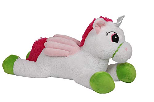 Large Unicorn With Wings | Cuddly Toy Plush |  XL 85 cm