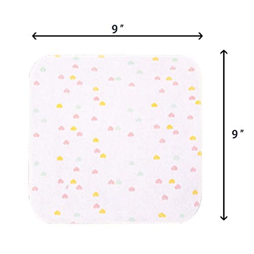 Unicorn And Rainbow Soft Baby Hooded Bath Towel and Washcloth - Gift Set