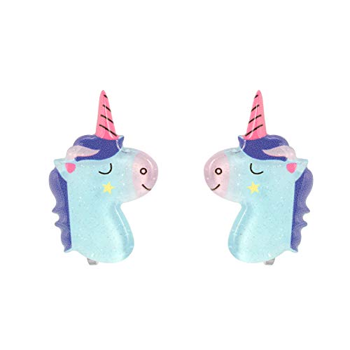 Unicorn Kids Girls Fun Earrings 