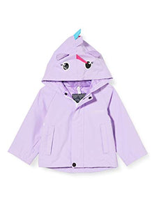 Regatta Kids' Unicorn Waterproof Jacket | Lilac 