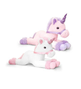 Unicorn Pegasus Soft Toy | White, Pink | 35 cm | Keel