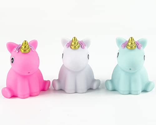 Cute Unicorn Bath Toys | Water Squirters 