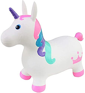 Ride On Unicorn Hopper | With Pump | Inflatable Toy For Children