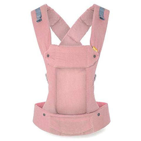 Beautiful Soft Pink Linen Baby Carrier | Beco Gemini