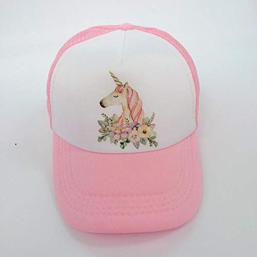 Pink Unicorn Baseball Cap Girls 