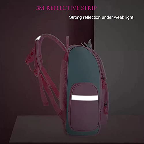 Reflective Unicorn Backpack For Girls | Pink