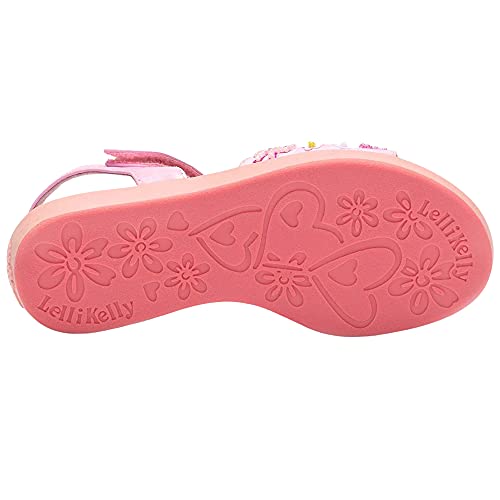 Lelli Kelly LK7400 (BC02) Pink Fantasy Honey Unicorn Sandals - 12 UK
