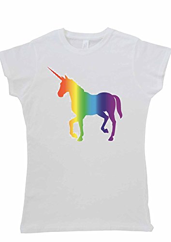 Rainbow Unicorn Women Ladies Vest Tank Top T-Shirt