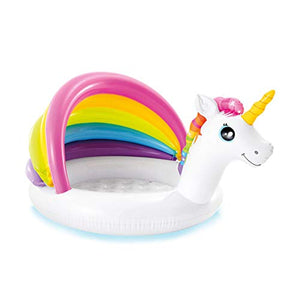 Inflatable Rainbow Unicorn Babies Paddling Pool 