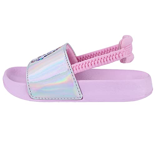 Unicorn Pink Sliders | For Girls