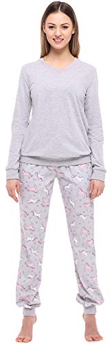 Grey Unicorn Women's Pyjamas  