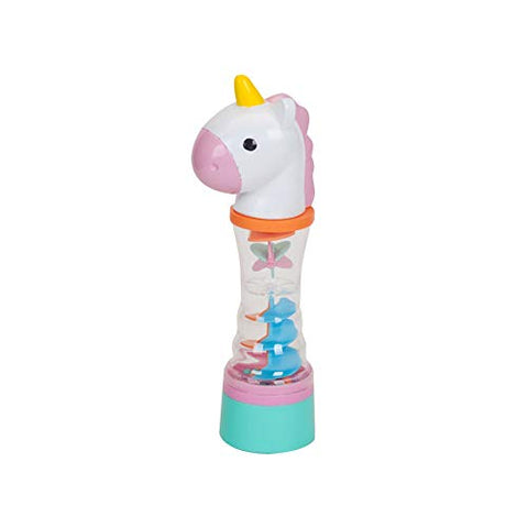 Unicorn Tumbling Beads Shaker Rattle With Spinners - Suitable From 6 Months