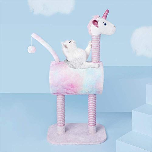 Pink Cat Unicorn Scratch Post